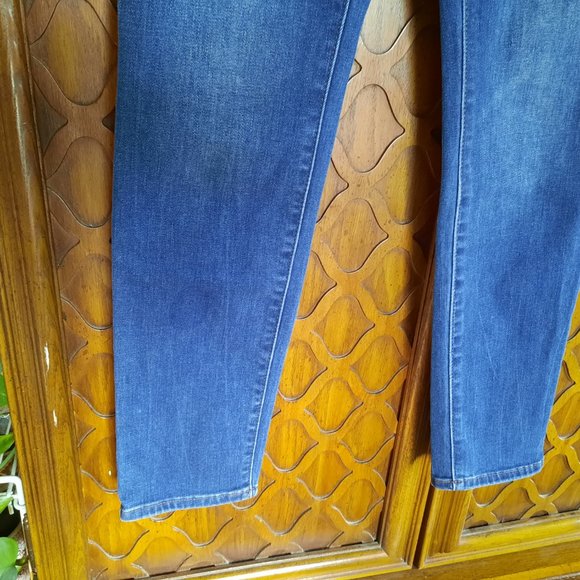 Old Navy Mid-Rise Pop Icon Skinny Crop Jeans - Dark Wash 4P - Picture 8 of 16